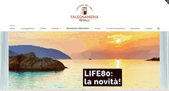 Desktop Screenshot of falegnameriaregalli.com